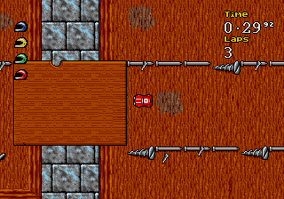 Micro Machines 2: Turbo Tournament screenshot 3 for Sega Mega Drive